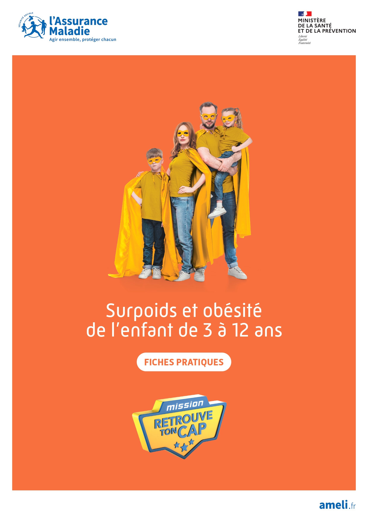 Brochure Surpoids obésité enfant